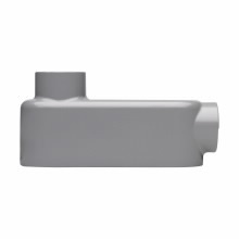 LB25MT Condulet Type LB Conduit Outlet Body, 3/4 in Hub, 5 Form, 7.3 cu-in Capacity, Die Cast Copper-Free Aluminum, Epoxy Powder Coated