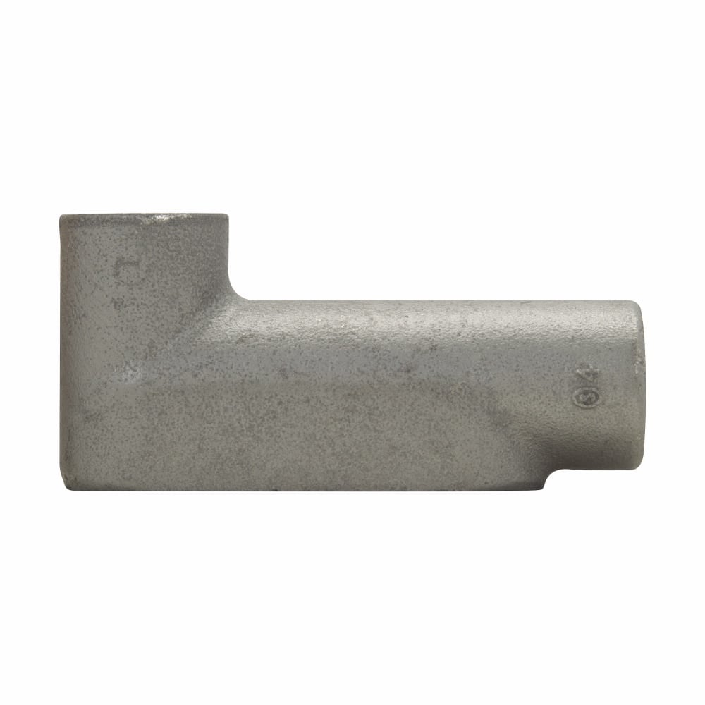 LB47 Condulet Type LB Conduit Outlet Body, 1-1/4 in Hub, 7 Form, 18.5 cu-in Capacity, Feraloy Iron Alloy, Aluminum Acrylic Painted/Electro-Galvanized