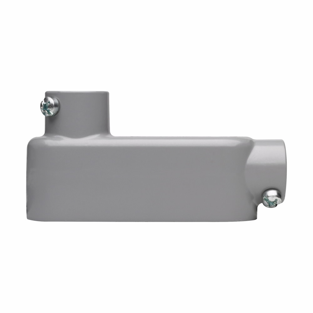 LB55CGN Condulet SnapPack Type LB Conduit Outlet Body With Cover and Neoprene Gasket, 1-1/2 in Hub, 5 Form, 33.8 cu-in Capacity, Die Cast Copper-Free Aluminum, Epoxy Powder Coated