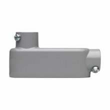 LB65MTC Condulet SnapPack Type LB Conduit Outlet Body With Cover and Neoprene Gasket, 2 in Hub, 5 Form, 71.2 cu-in Capacity, Die Cast Copper-Free Aluminum, Epoxy Powder Coated