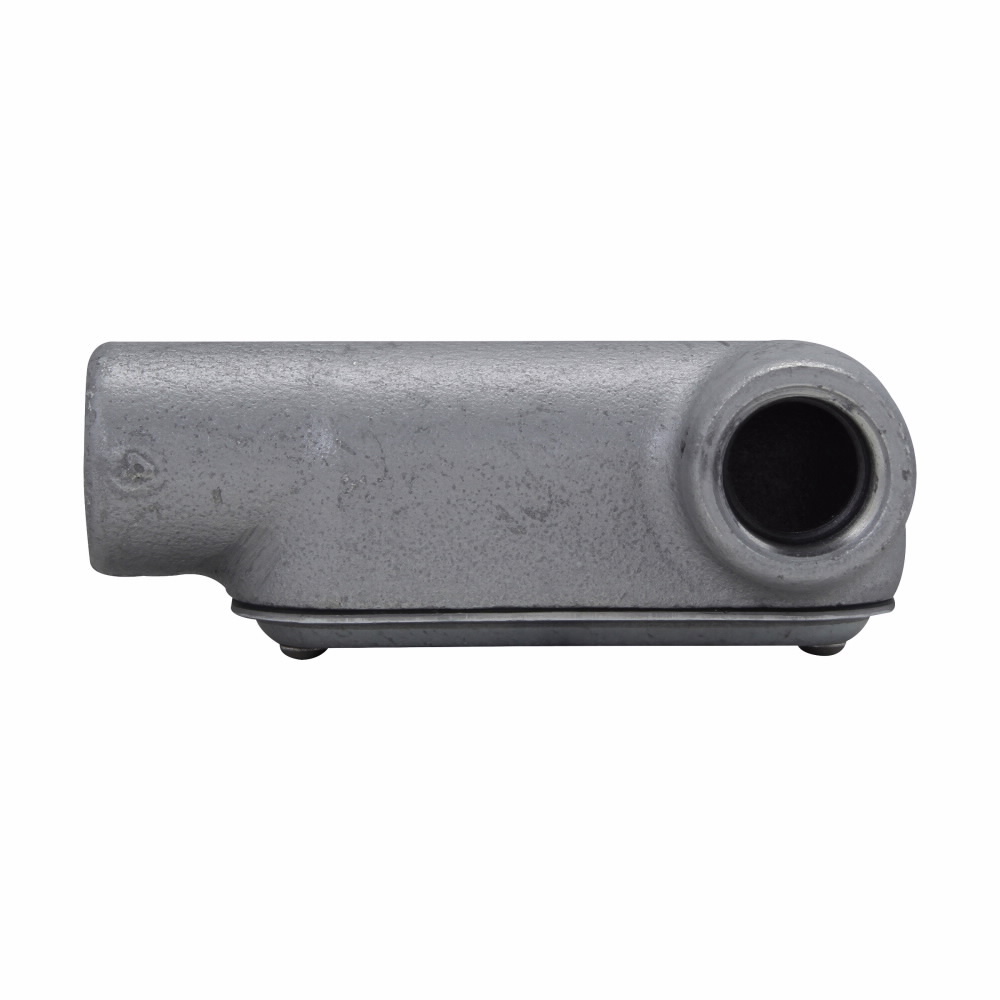 LR37CG Type LR Conduit Body, 1 in Hub, 7 Form, 11 cu-in Capacity, Iron, Tri-Coated
