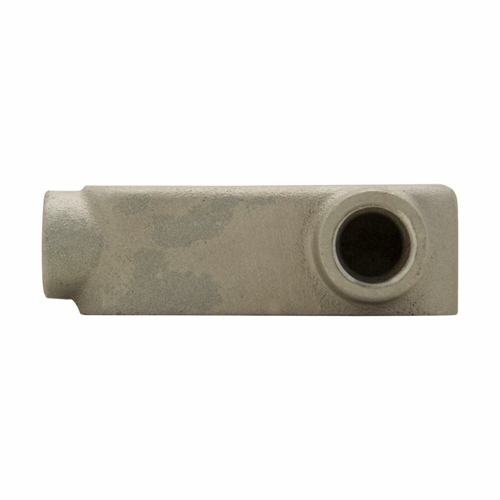 LR69 Condulet Type LR Conduit Outlet Body, 2 in Hub, Mark 9 Form, Copper-Free Aluminum, Natural