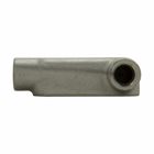 Eaton Crouse-Hinds series Condulet Form 8 conduit outlet body, Feraloy iron alloy, LR shape, 2-1/2"