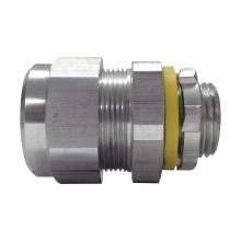LT75GSA Liquidator Liquid Tight Non-Insulated Straight Conduit Connector, 3/4 in Trade, Copper-Free Aluminum, Natural