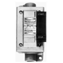 MC2810 Dead End Tumbler-Snap Switch Control Station, 600 VAC, NEMA 3/4