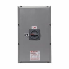 N2RS1003 Heavy Duty Enclosed Switch, 600 VAC, 100 A, 60 hp, 3 Poles
