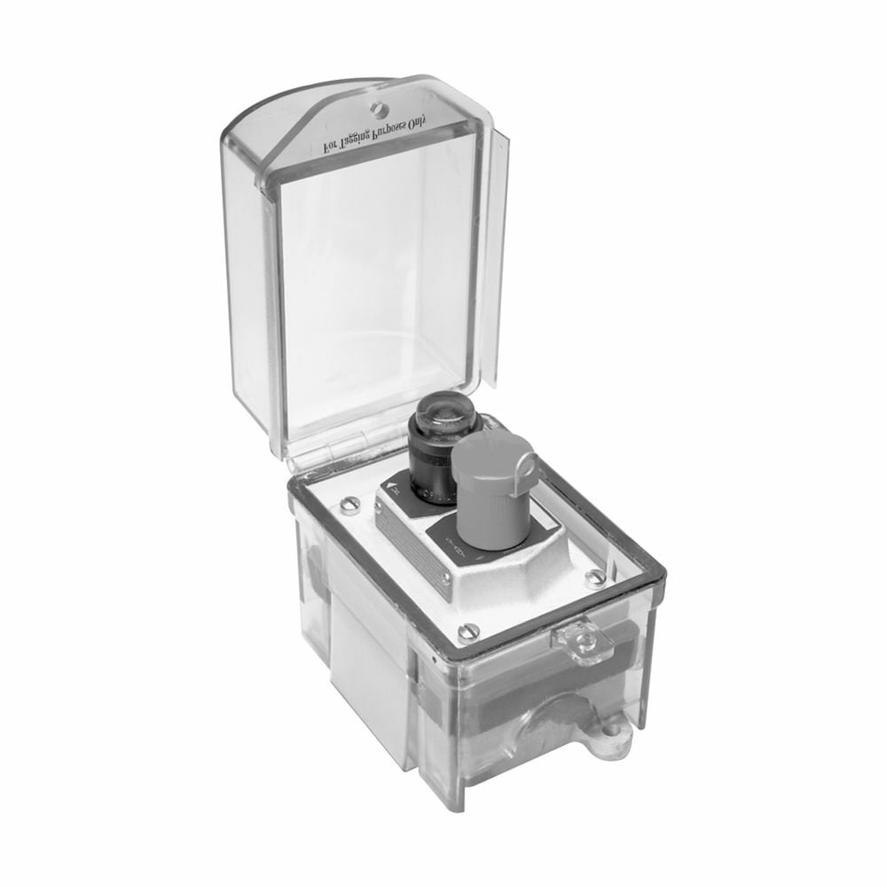 NC CH1 Hinged Control Station Cover, Lexan Polycarbonate Plastic