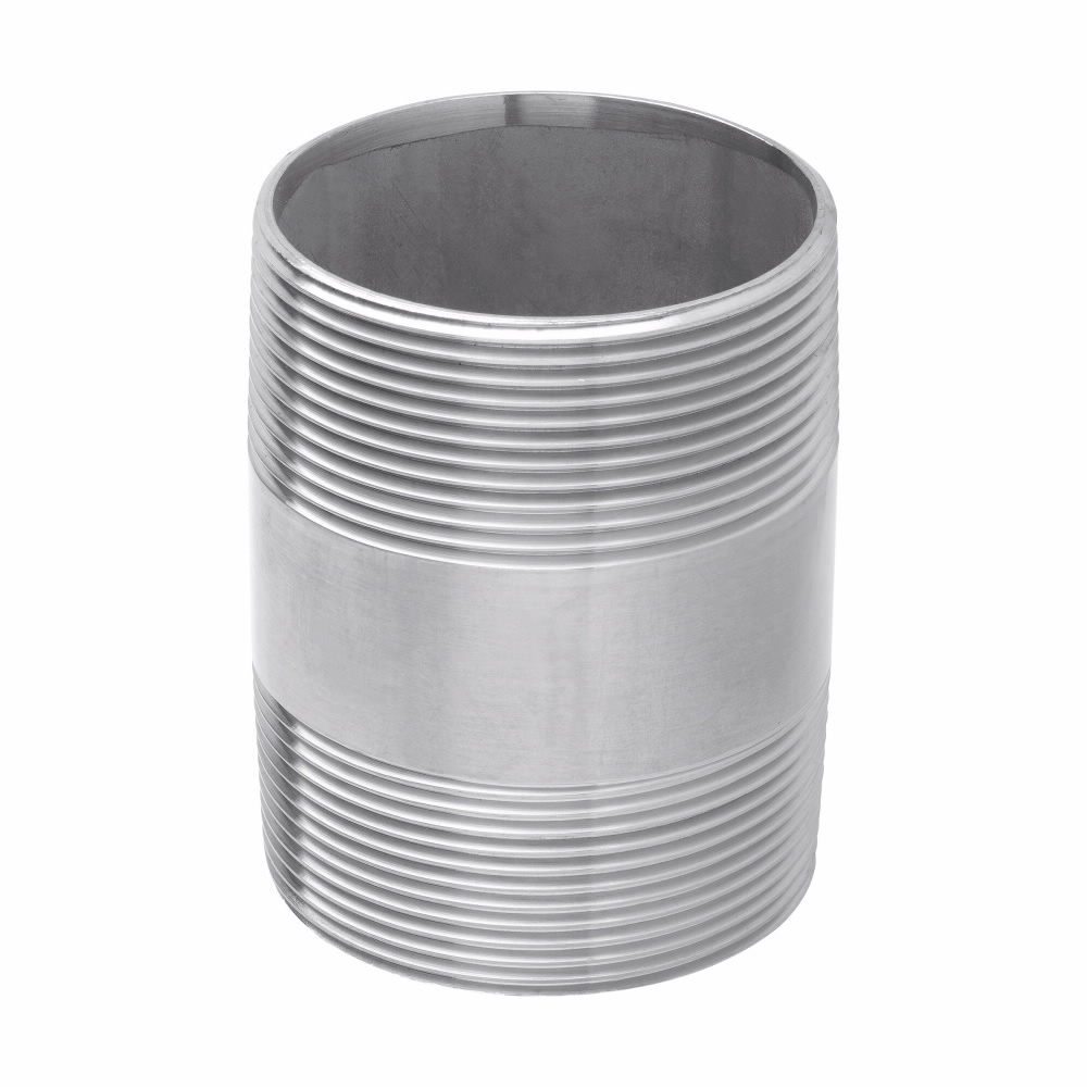 NPL50CL Conduit Nipple, 1/2 in x Close, For Use With Rigid/IMC Conduit, Steel, Hot Dipped Galvanized