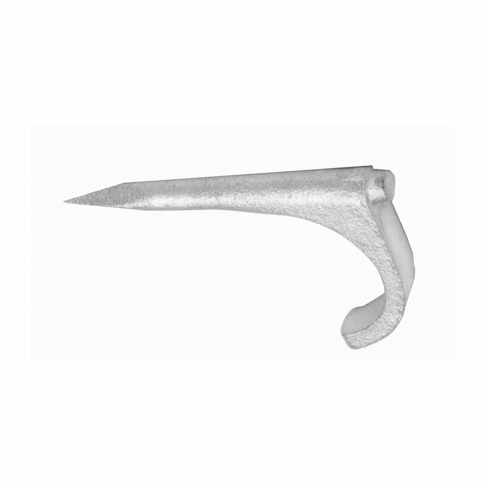 NS 2 Nailing Strap, 3/4 in EMT, 1/2 in Rigid, For Use With EMT/Rigid Conduit, Cast Steel, Zinc Plated
