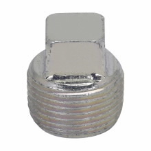PLG75 Recessed Head Conduit Plug, 2-1/2 in, For Use With Threaded IMC/Rigid Conduit Hub, Feraloy Iron Alloy