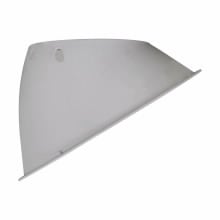 RA636 Champ 30 deg Angle Reflector, 12 in Dia, Krydon Fiberglass Reinforced Polyester