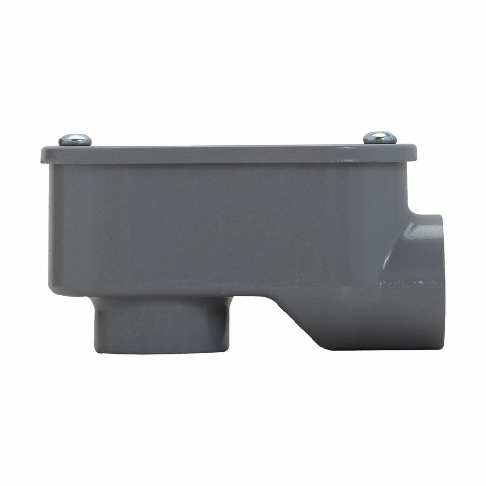 SLB4 Condulet Service Entrance Elbow, 1-1/4 in Hub, 5 Form, Die Cast Copper-Free Aluminum
