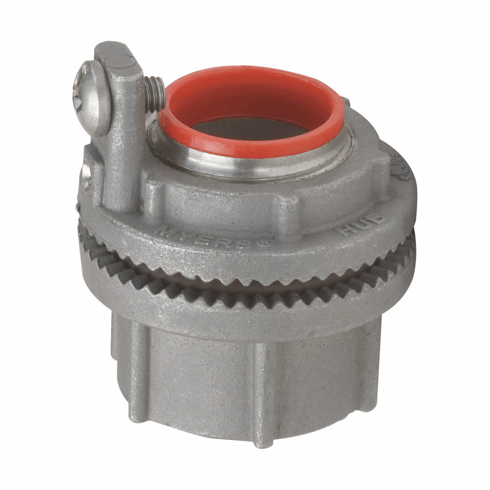 SSTG 1 Vibration Proof Ground Hub, 1/2 in Trade, 8 AWG Conductor, Thread Connection, 316 Stainless Steel
