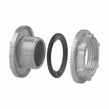 STC 1 Threaded Cap-Off, 1/2 in, For Use With Rigid/IMC Conduit, Die Cast Zinc, Natural
