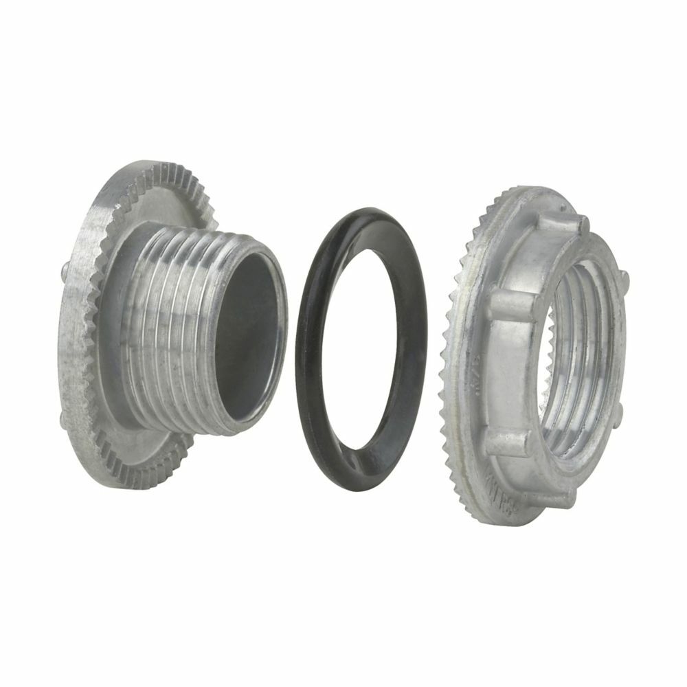 STC 3 Threaded Cap-Off, 1 in, For Use With Rigid/IMC Conduit, Die Cast Zinc, Natural