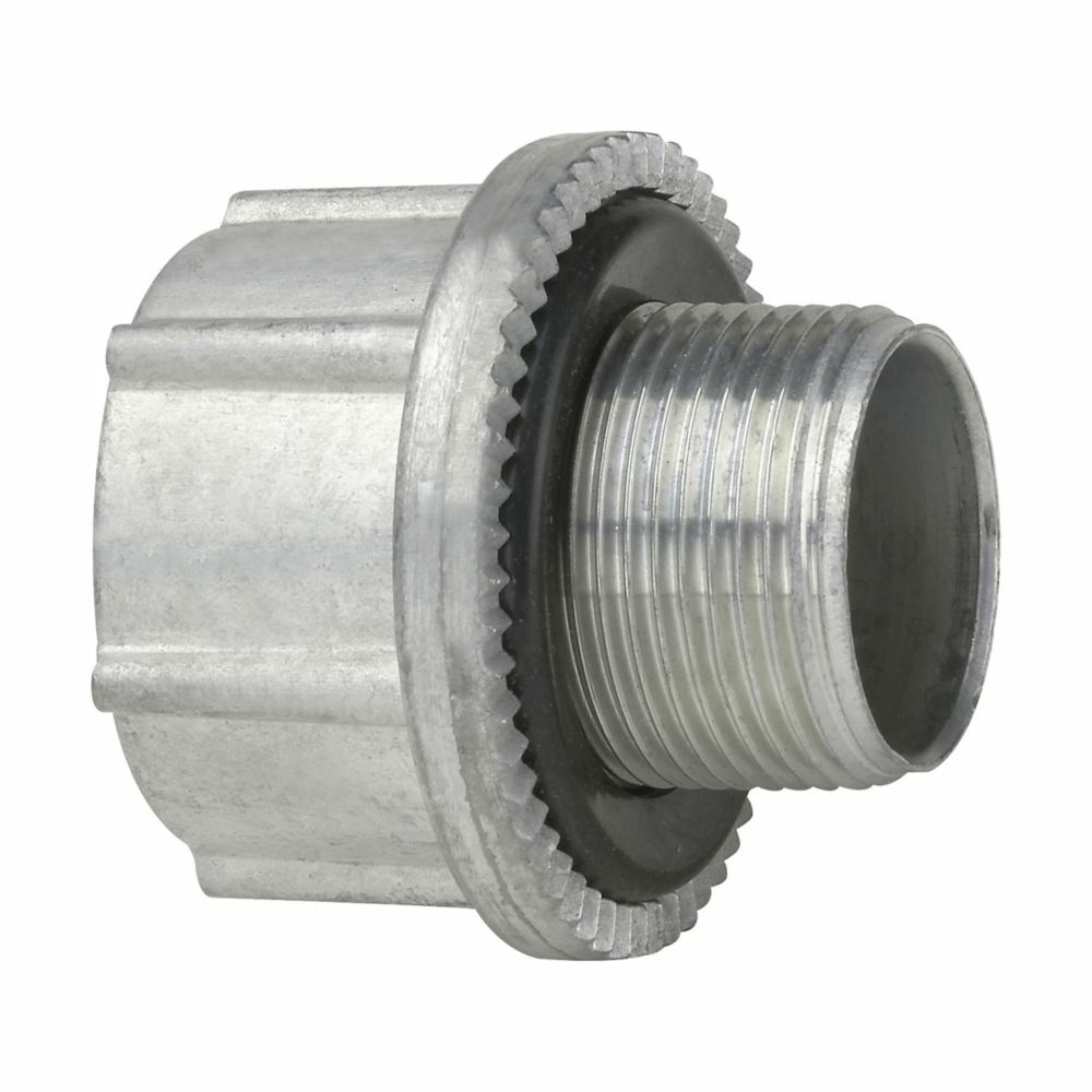 STM 2 Metric to NPT Hub Adapter, M25-3/4, Threaded Thread, Zinc