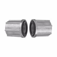 STTTBA 3 Triple Threaded Through Bulkhead Fitting, 1 in, For Use With IMC/Rigid Conduit, Aluminum, Natural