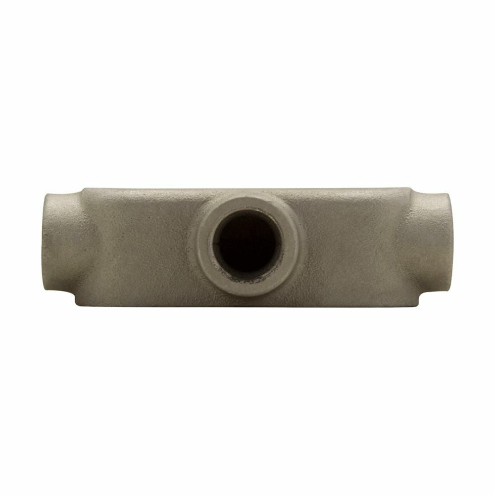 T69 Condulet Type T Conduit Outlet Body, 2 in Hub, Mark 9 Form, Copper-Free Aluminum, Natural