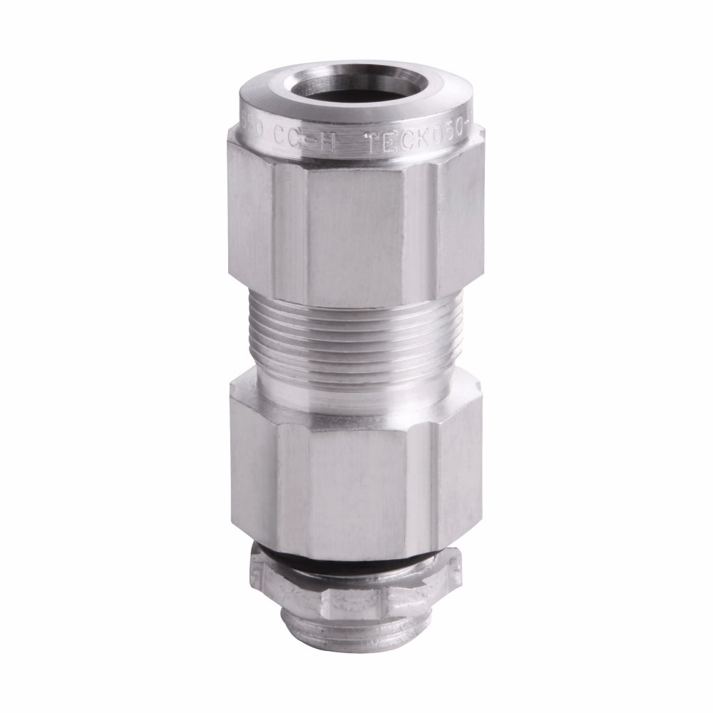 TECK30021 Terminator Cable Gland Connector, 3 in Trade, 3.21 to 3.48 in Cable Openings, Aluminum