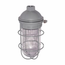 TP7810 Corrosion Resistant Gasketed Vaporproof Light Fixture, (1) Lamp, 200 W Fixture, Powder Coated Housing