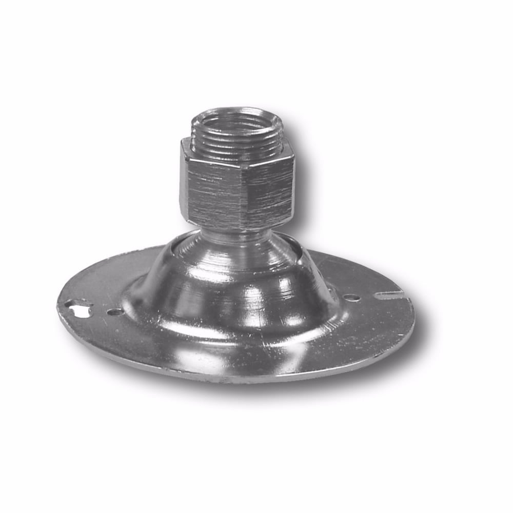 TPRFH12 Pendant Mount Swivel Fixture Hanger, 1/2 or 3/4 in, For Use With 4 in Round/Octagon Box, Steel, Natural
