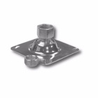 Eaton Crouse-Hinds series TPSFH flexible fixture hanger, 50 lb, 1/2" or 3/4" luminaire stem size, Sheet steel, Used with 4" square boxes