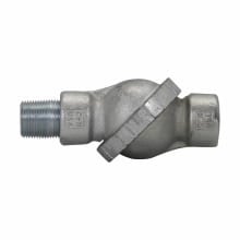 UNA26 Dust-Ignitionproof Explosionproof MNPT Conduit Union, 3/4 in, Feraloy Iron Alloy, Aluminum Acrylic Painted/Electro-Galvanized