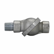 UNA36 Dust-Ignitionproof Explosionproof MNPT Conduit Union, 1 in, Feraloy Iron Alloy, Aluminum Acrylic Painted/Electro-Galvanized