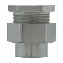 UNF1005 SA Dust-Ignitionproof Explosionproof Female Conduit Union, 4 in, Copper-Free Aluminum, Natural