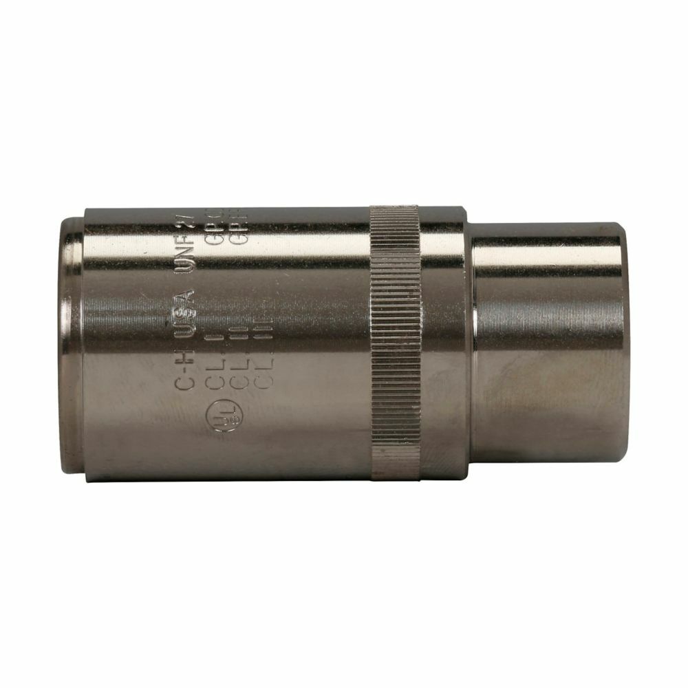 UNF27 Dust-Ignitionproof FNPT Short Expansion Conduit Union, 3/4 in, Steel, Electro-Galvanized