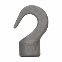 UNH182 Pendant Mount Flexible Fixture Female Hanger, 1/2 in, For Use With Pendant Lighting Fixture, Copper-Free Aluminum, Natural