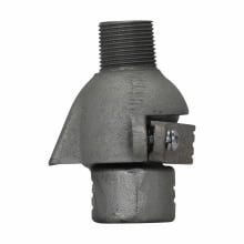 UNJ2 UNJ Flexible Light Fixture Hanger, 3/4 in, For Use With Pendant Lighting Fixture, Malleable iron