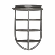 V911 Vaporgard Heat Resistant Light Fixture Guard, 6-3/4 in L, For Use With V Series Incandescent Luminaires, Copper-Free Aluminum, Clear