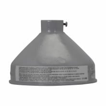 VDA25 Pendant Body, For Use With Vaporgard VDA25GP 150 W A21 Medium Base Incandescent Luminaires, 3/4 in Hub Size, NEMA 3/3R Enclosure, Pendant Mount, Copper-Free Aluminum