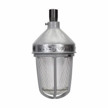 VDA25GP Vaporgard Vaporproof Light Fixture With Globe, Guard, (1) A21 Lamp, 120 VAC, Epoxy Powder Coated Housing
