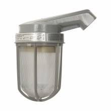 VFHA422GP Vaporgard VF Series Vaporproof Light Fixture With Globe, Guard, (2) Lamp, 120 VAC, Epoxy Powder Coated Housing