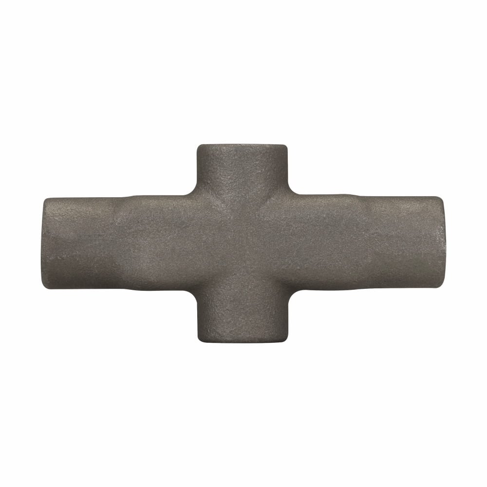 X39 Condulet Type X Conduit Outlet Body, 1 in Hub, Mark 9 Form, Copper-Free Aluminum, Natural