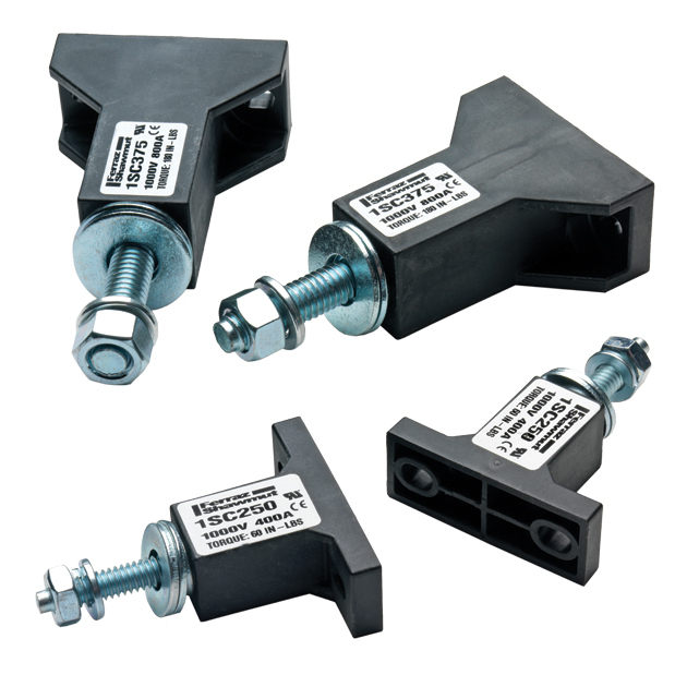 1MSC104 Modular Semiconductor Fuse Block, 600 V AC, 600 A, 6 AWG to 500 kcmil Wire, 1 Pole