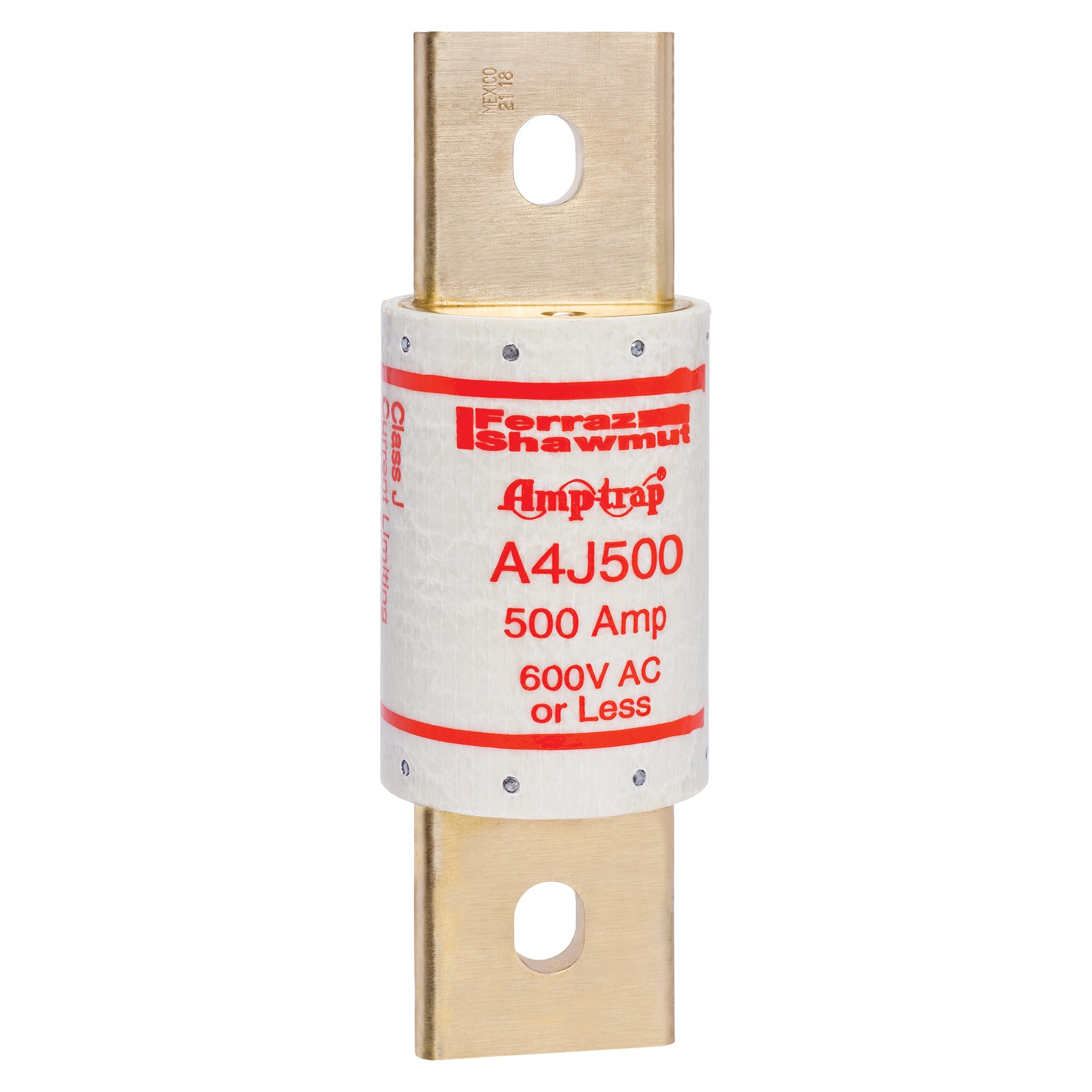 Fuse A4J - Class J - Fast-Acting 600VAC 300VDC 500A Blade