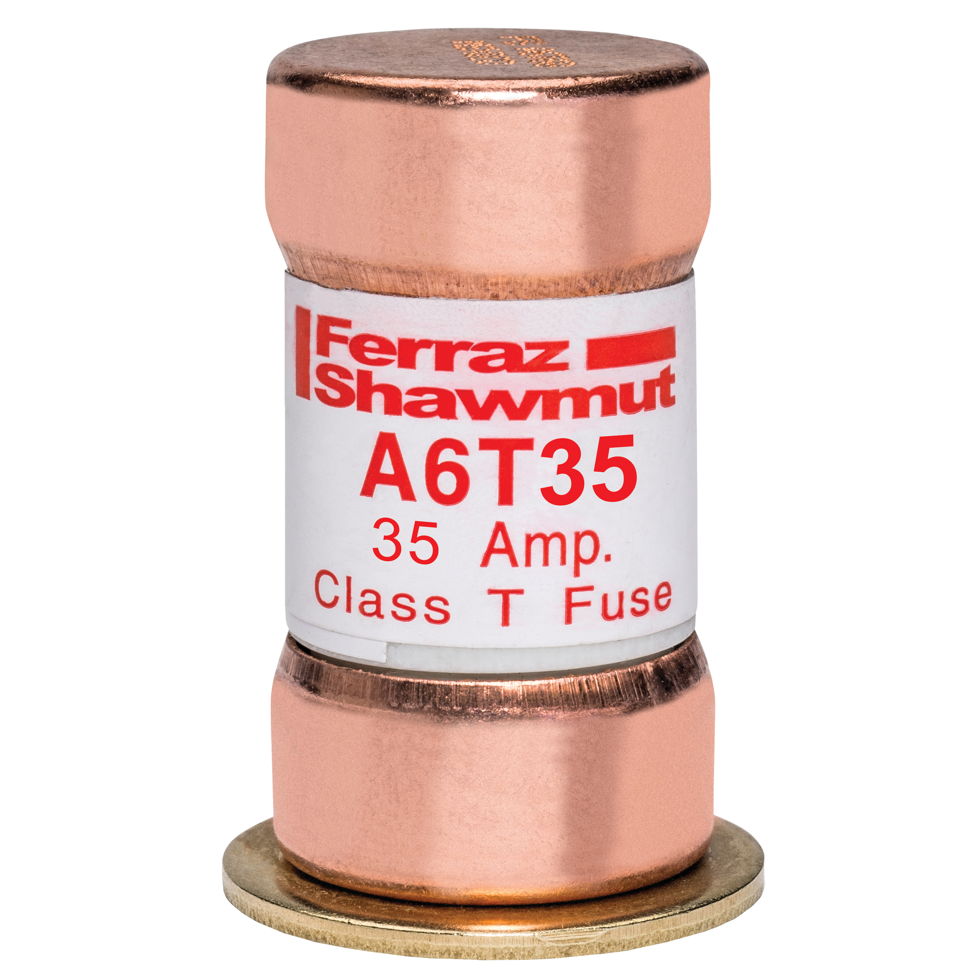 Fuse A6T - Class T - Fast-Acting 600VAC 300VDC 35A Ferrule