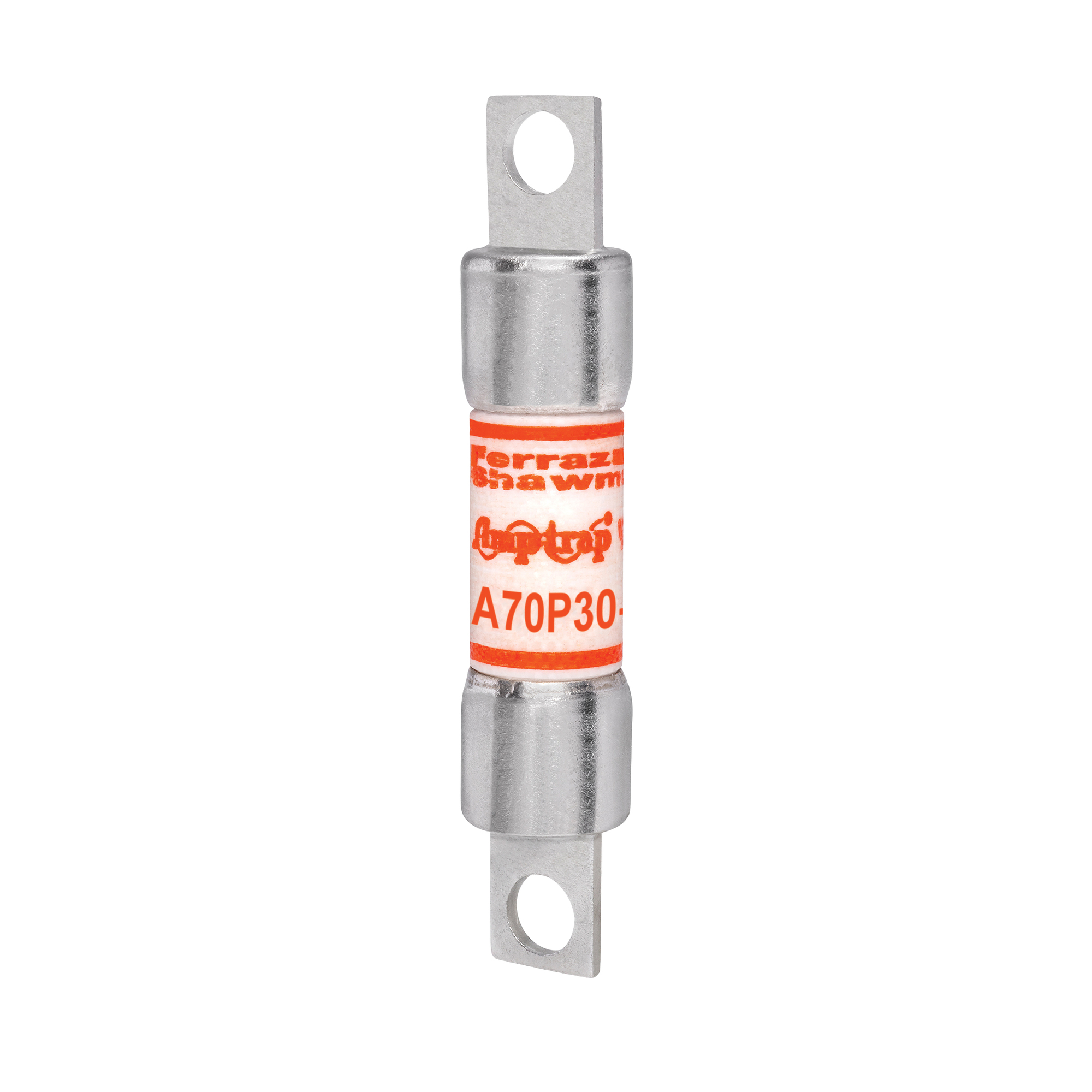 A70P30-4 Amp-Trap A70P Current Limiting High Speed Semiconductor Fuse, 30 A, 700 V AC/650 V DC, 100 kA Interrupt, Cylindrical Body