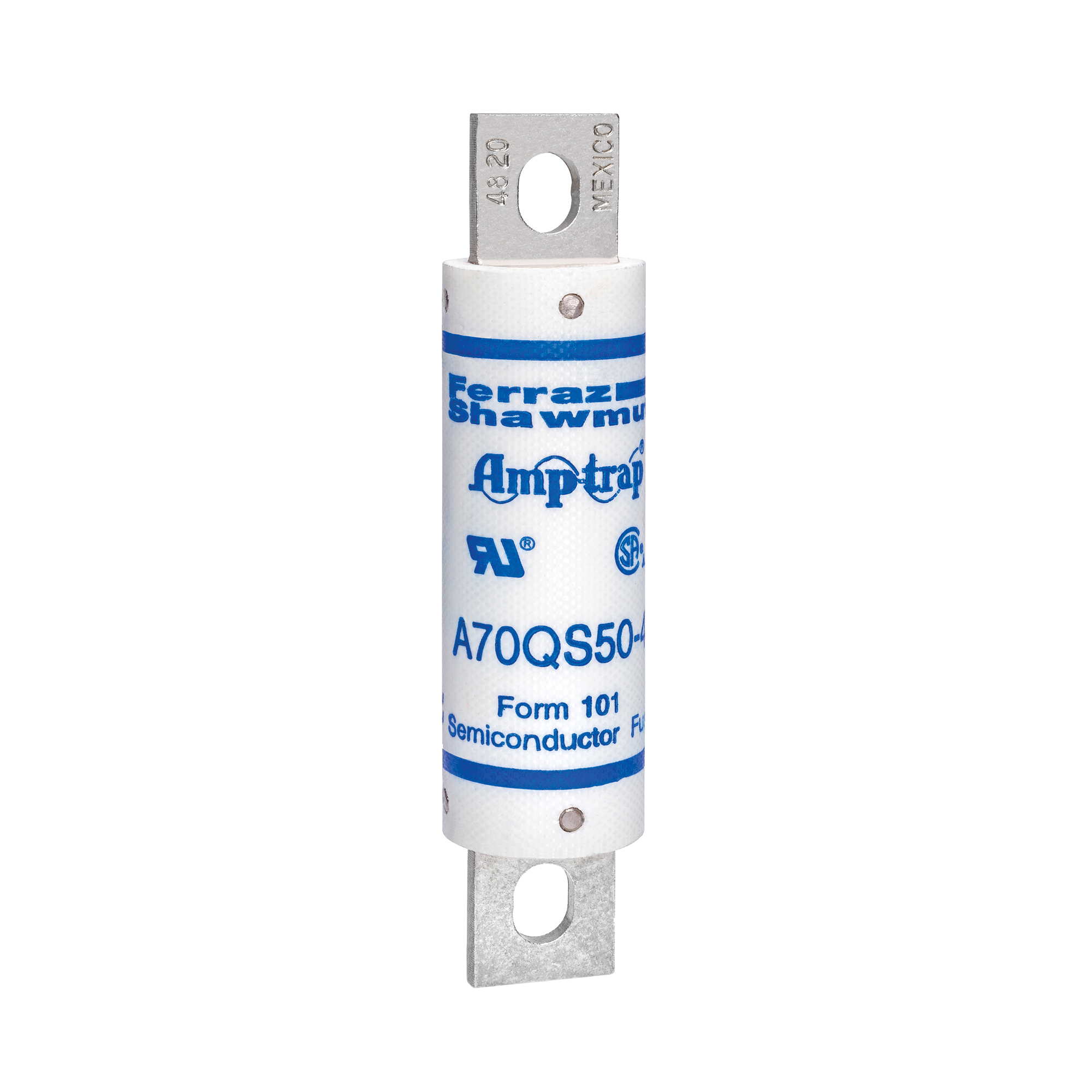 High Speed Fuse Amp-Trap A70QS 700VAC 700VDC 50A Bolted Blade