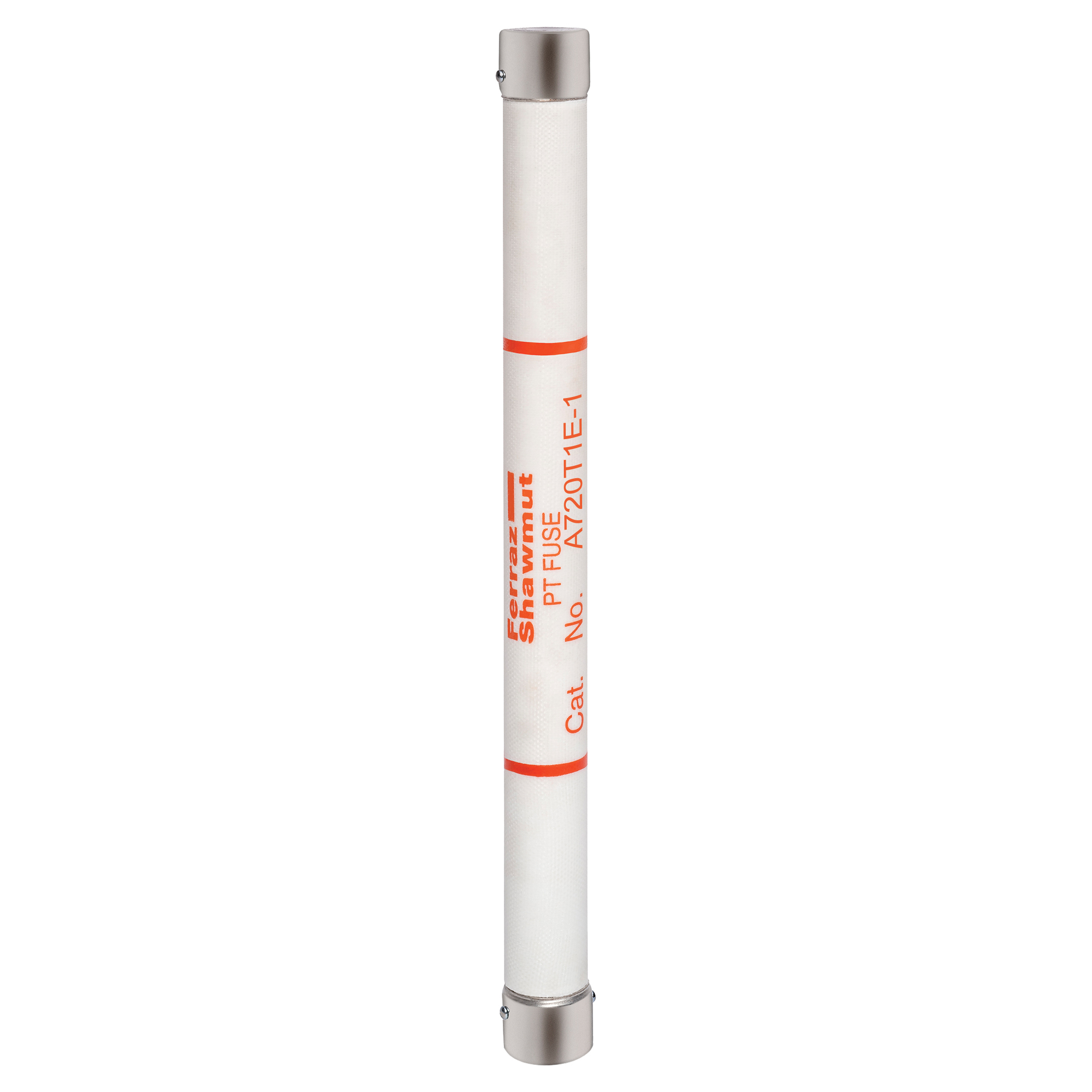 A720T1E-1 Amp-Trap Medium Voltage Potential Transformer Fuse, 1 A, 7.2 kV AC, 50 kA, Class E, Ferrule Body