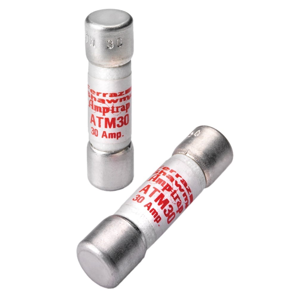 ATM8 Amp-Trap Low Voltage Fast Acting Fuse, 8 A, 600 V AC/DC, 100 kA, Class Midget, Cylindrical Body