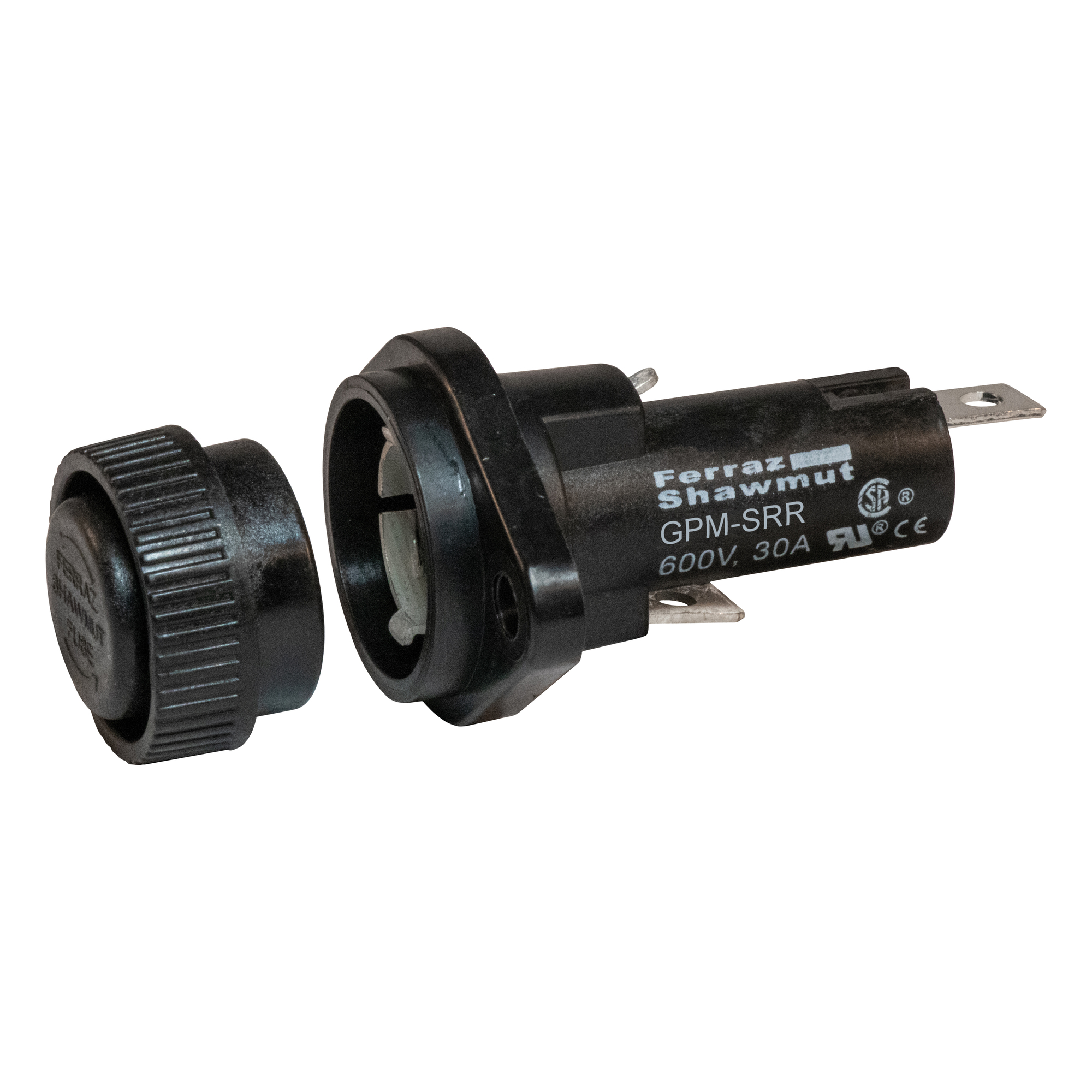 GPM-SRR Miniature Fuse Holder, 600 V AC, 30 A, 1 Pole