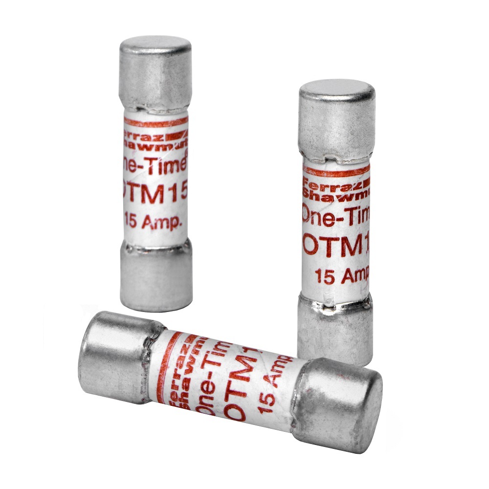 OTM8 Fast Acting One Time Low Voltage Midget Fuse, 8 A, 250 V AC, 10 kA, Class Midget, Cylindrical Body