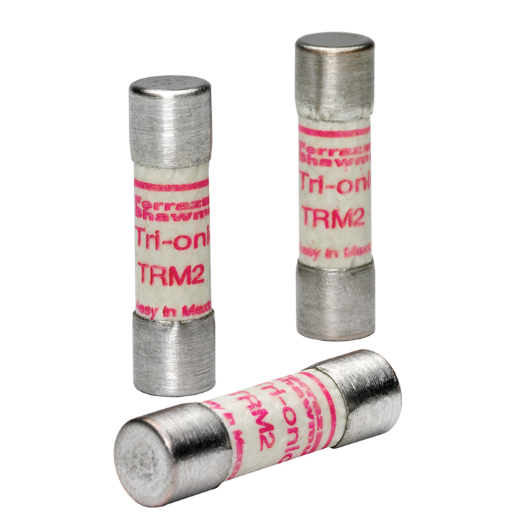 TRM6 Low Voltage Time Delay Fuse, 6 A, 250 V AC, 10 kA, Class Midget, Cylindrical Body