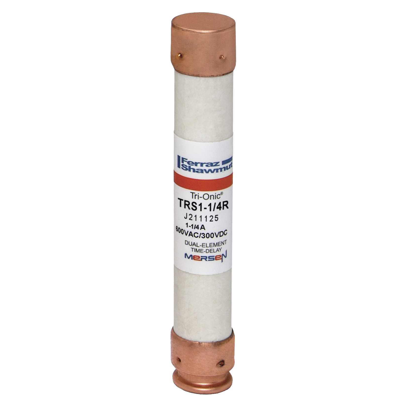 TRS1-1/4R Current Limiting Low Voltage Time Delay Fuse