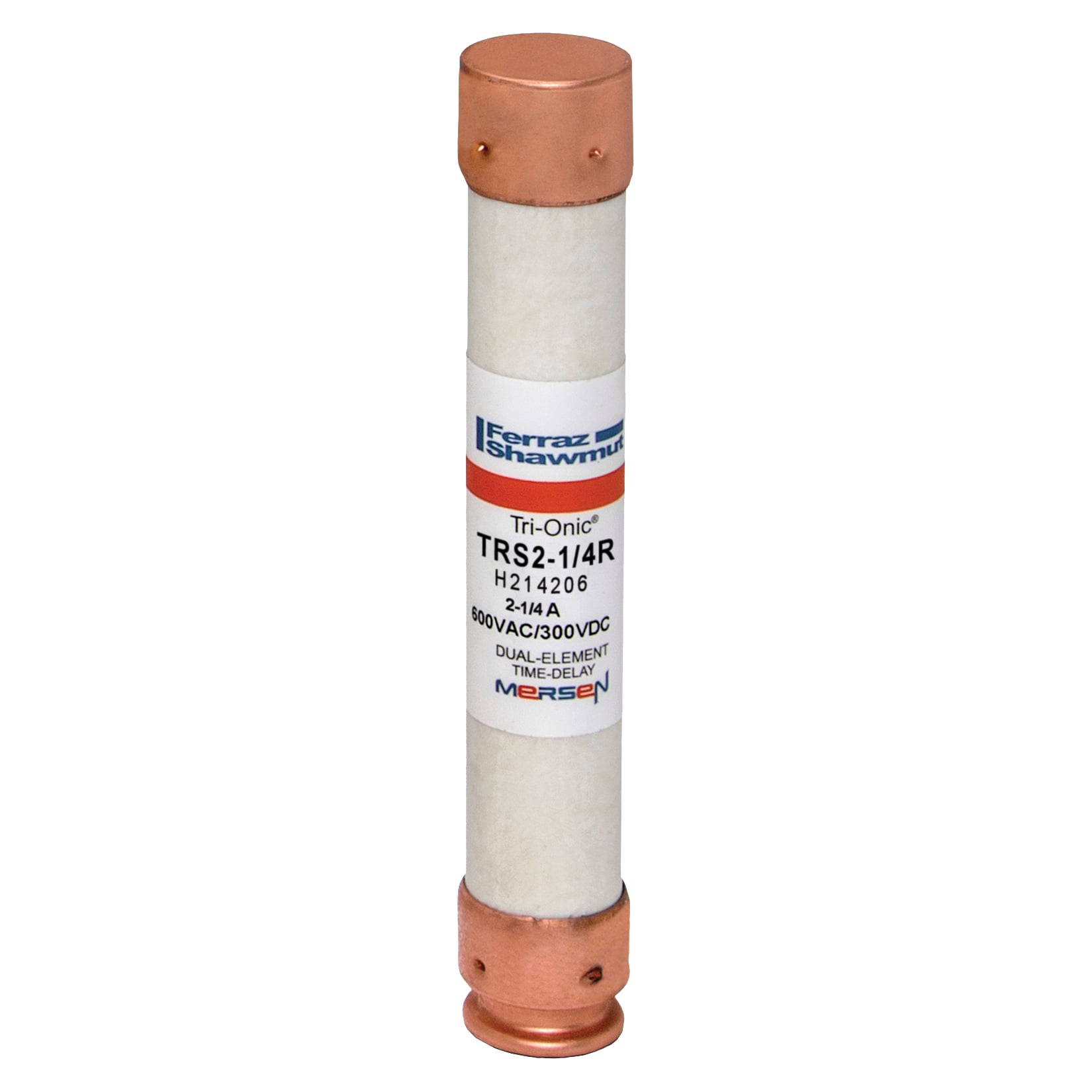 TRS2-1/4R Current Limiting Low Voltage Time Delay Fuse