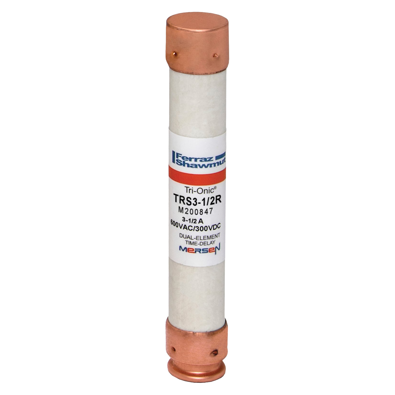 TRS3-1/2R Current Limiting Low Voltage Time Delay Fuse